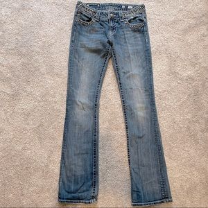 Miss Me Bedazzle Studded Jeans